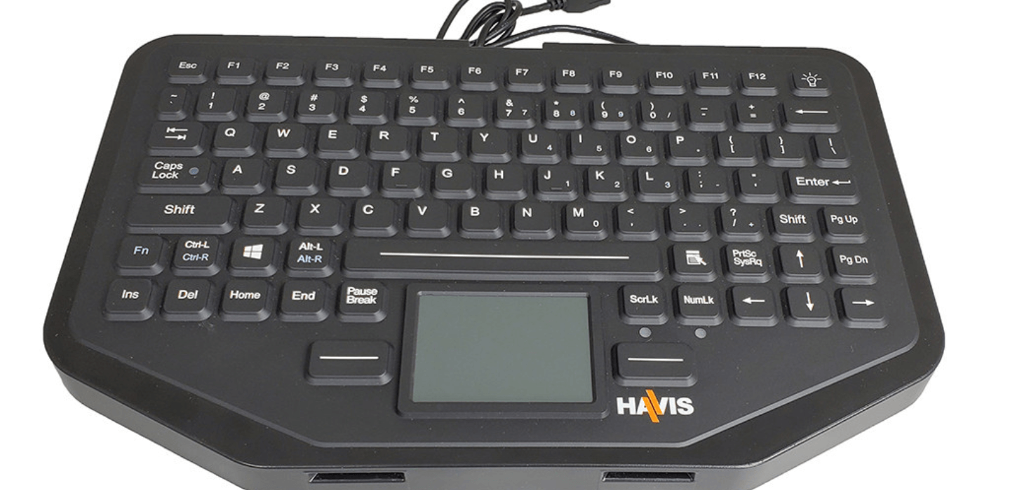 Havis Announces Rugged Keyboard and Patent-Pending Mount System
