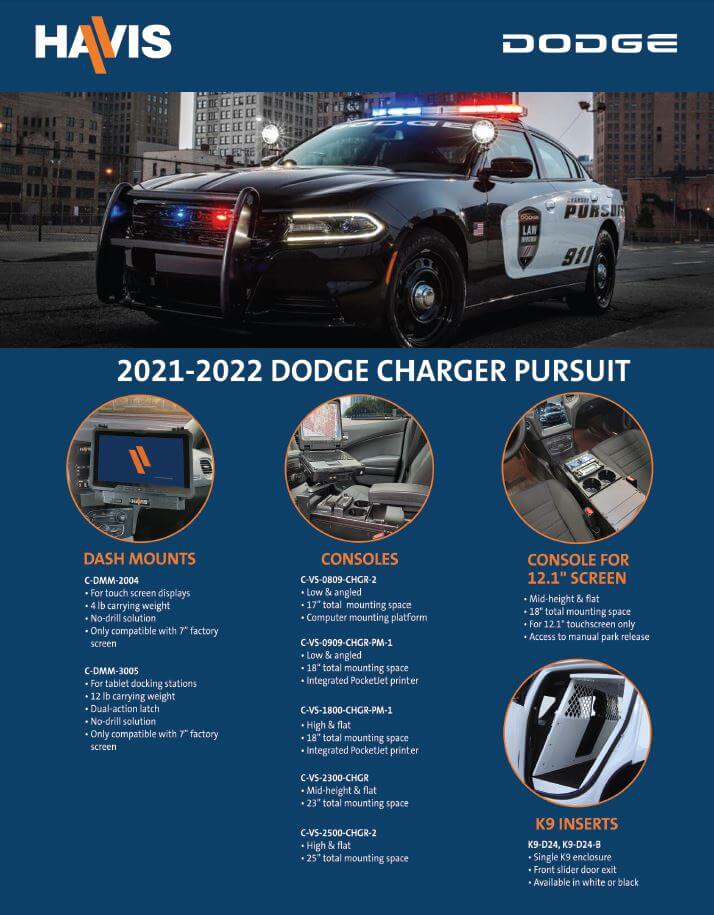 2021-2022 Dodge Charger Teaser Sheet