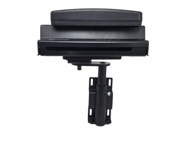 Brother PocketJet Printer Mount and Armrest: Side or Rear Mounted Pedestal