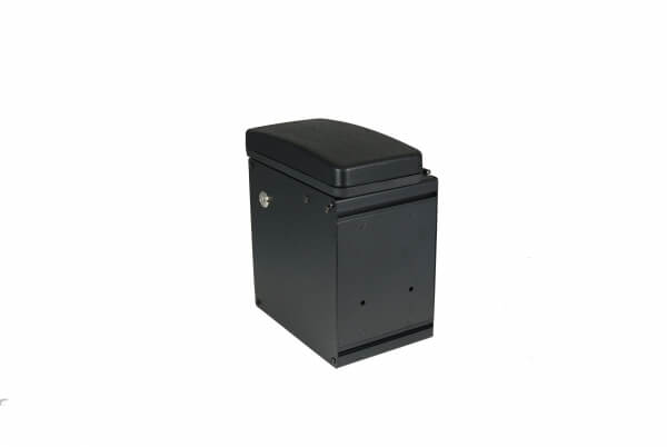 Combination Box, External Mount, Flip-Up Armrest With Lock and Key