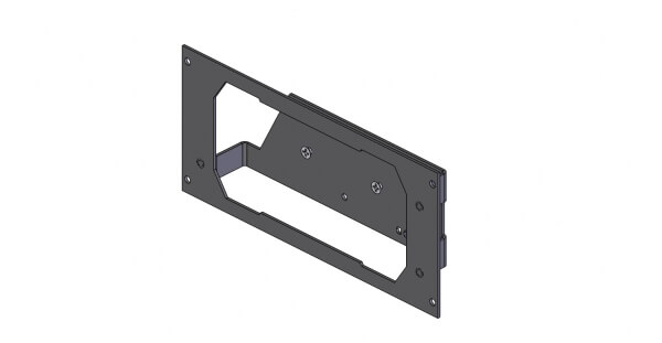 1-Piece Equipment Mounting Bracket, 4″ Mounting Space, Fits Speedtech Lights C-SUPCB Control Box