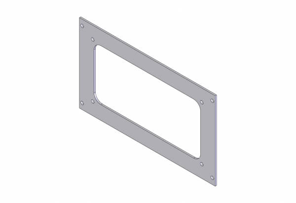 1-Piece Equipment Mounting Bracket, 5″ Mounting Space, Fits Misc. Unistar LCS800-F, LCS850-F