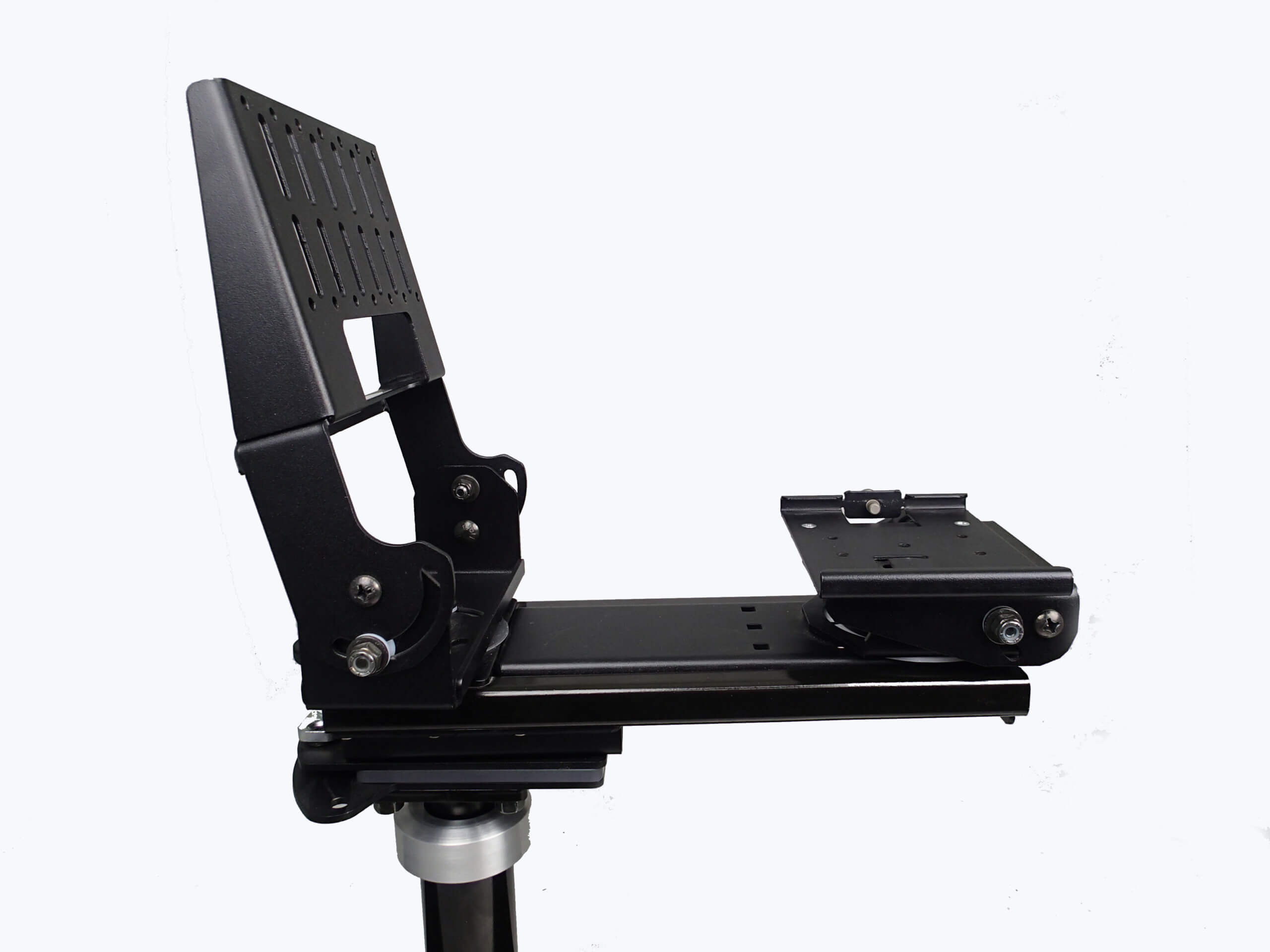 DISCONTINUED – Heavy-Duty Computer Monitor/Keyboard Mount and Motion Device