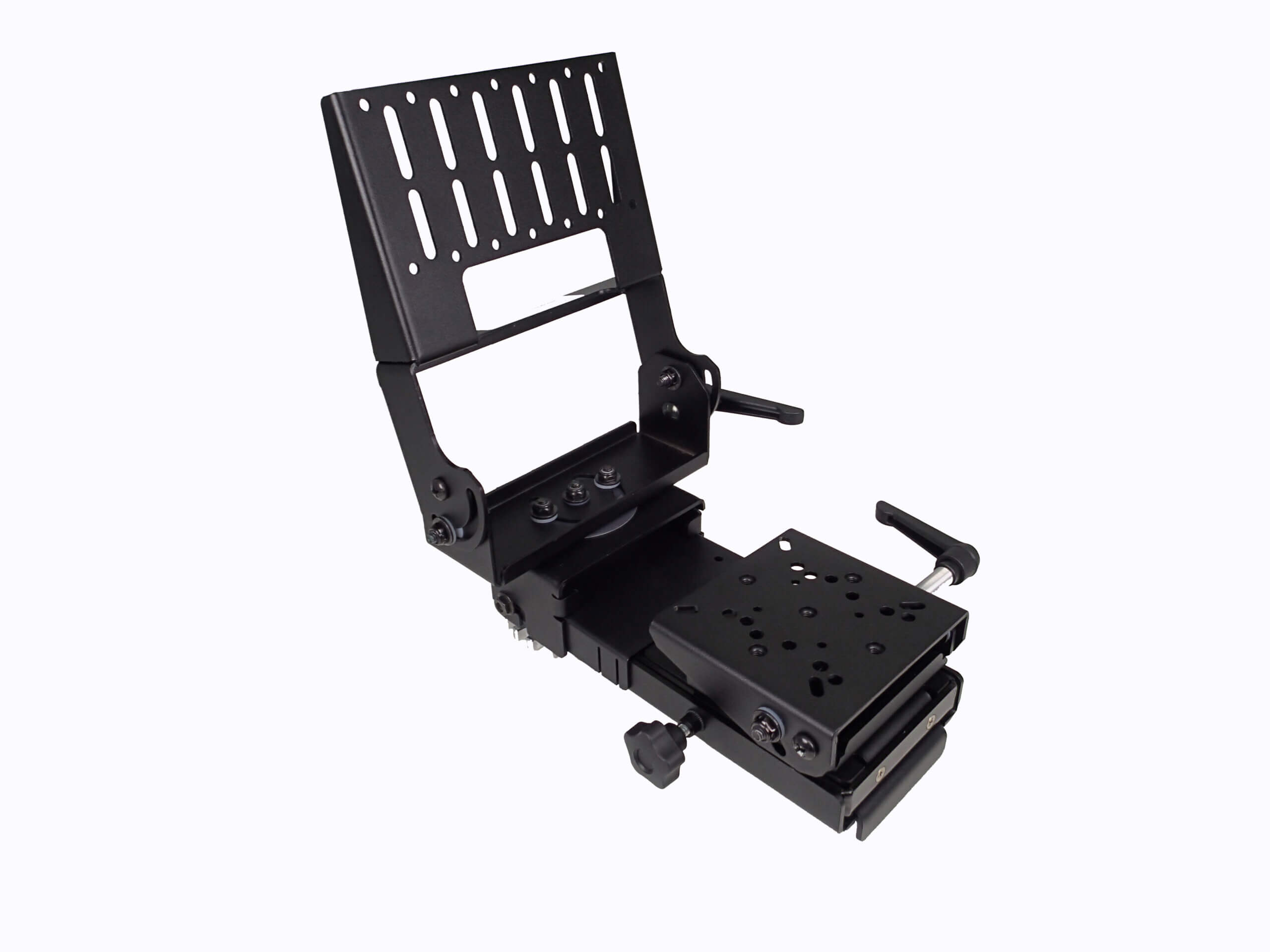 DISCONTINUED – Heavy-Duty Computer Monitor/Keyboard Mount and Motion Device