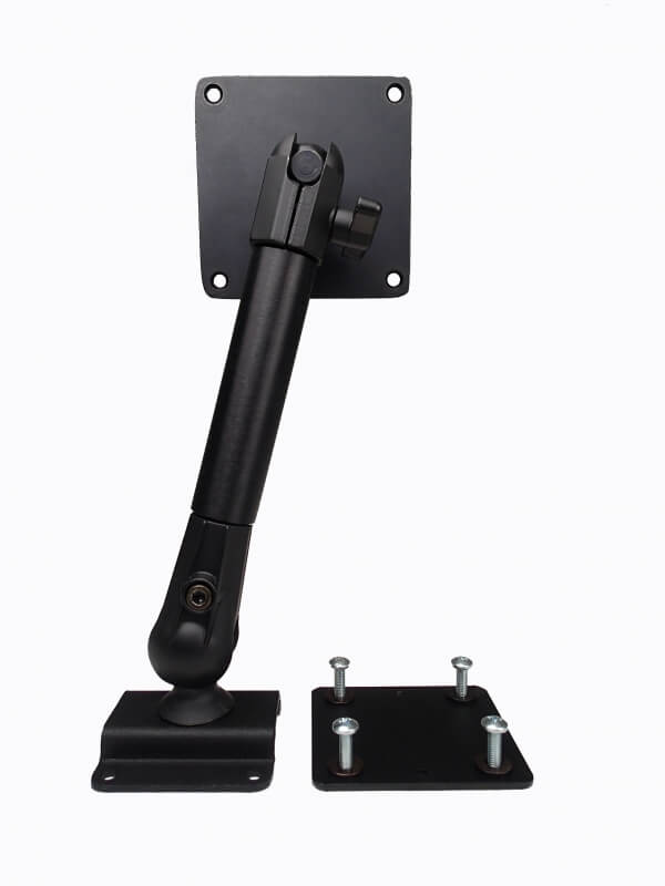 Universal Rugged Articulating Dual Ball Mount, 10″ tall