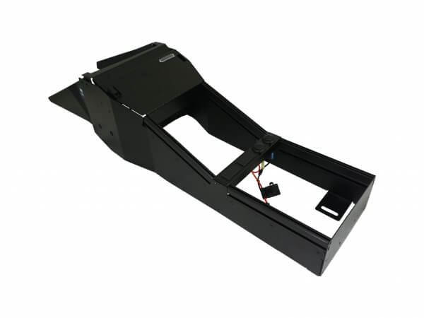 Vehicle-Specific 18″ Angled Console w/ Internal Printer Mount for 2021-2022 Dodge Charger Police
