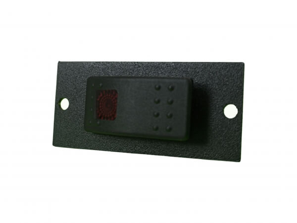 Single Switch Panel w/ Switch for Wide VSW Consoles