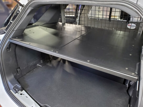 DISCONTINUED – Cargo Area Barrier for 2020-2022 Ford Interceptor Utility for use with Pro-Gard Partition