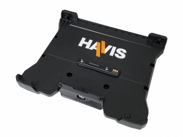 Docking Station with Electronics and Triple Pass-Through Antenna Connections for Getac B360 and B360 Pro Laptops