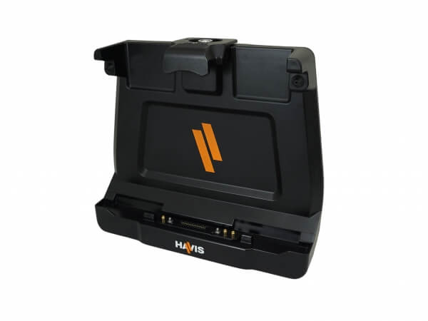 Docking Station with Triple Pass-through Antenna Connections for Getac ZX10 Tablet