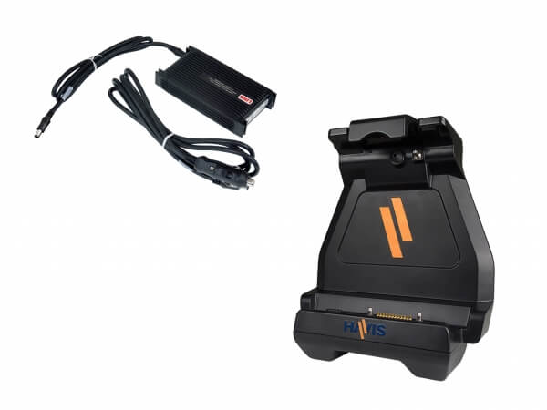 Docking Station with Power Supply for Getac’s T800 Rugged Tablet