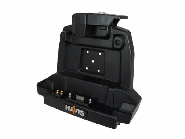 Docking Station with JAE Docking Connector and Dual Pass-Through Antenna Connections for Getac’s Z710 and ZX70 Rugged Tablets