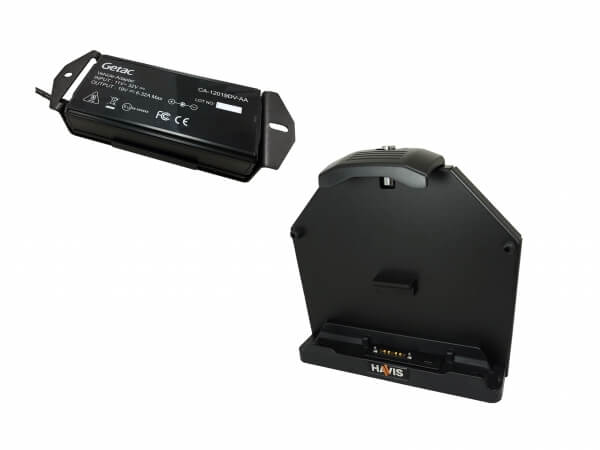 Docking station for Getac A140 Rugged Tablet with Power Supply