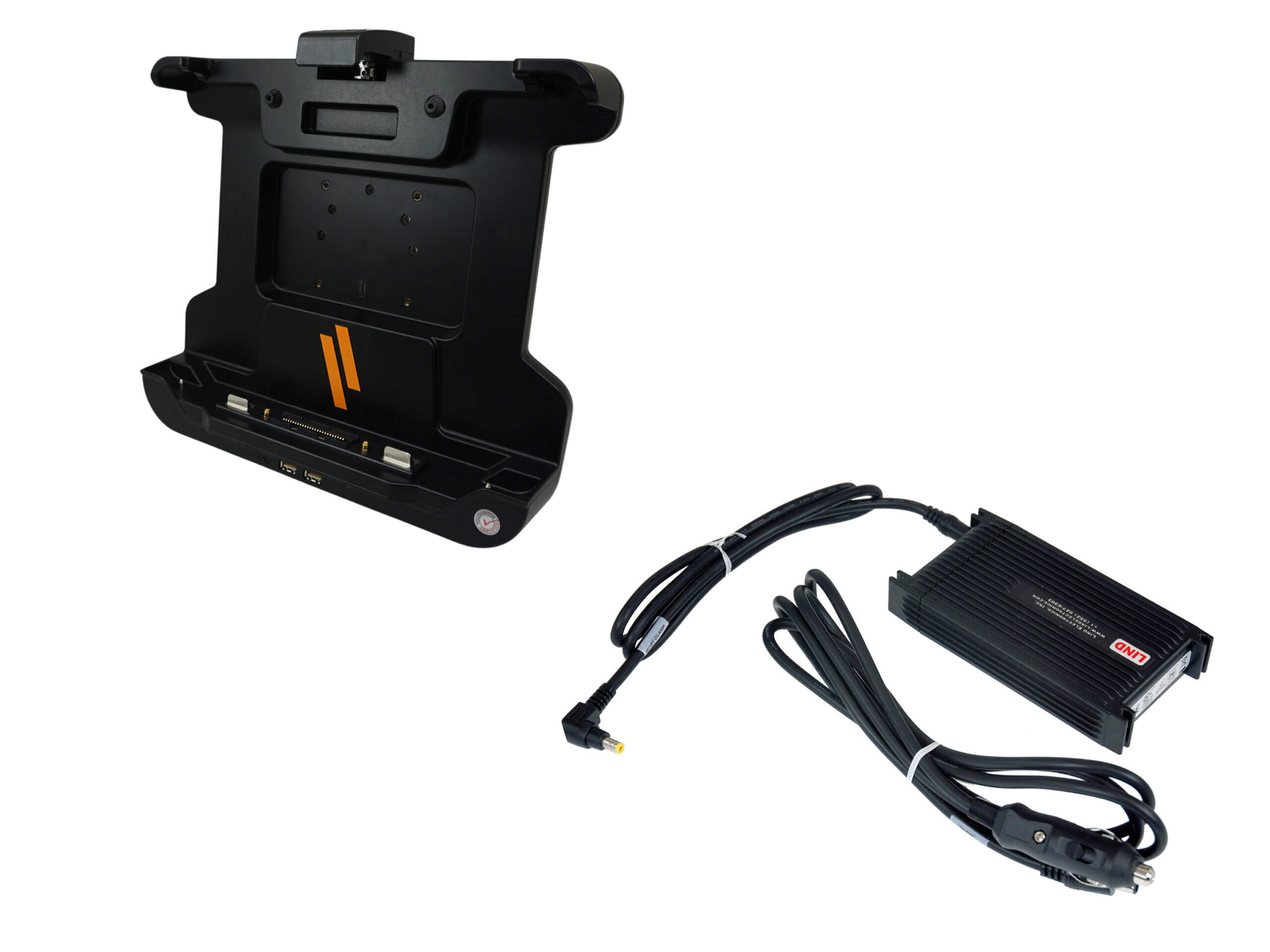 Docking Station For Panasonic TOUGHBOOK 33 Tablet with Standard Port Replication & Dual Pass-Thru Antenna Connections & LIND Power Supply