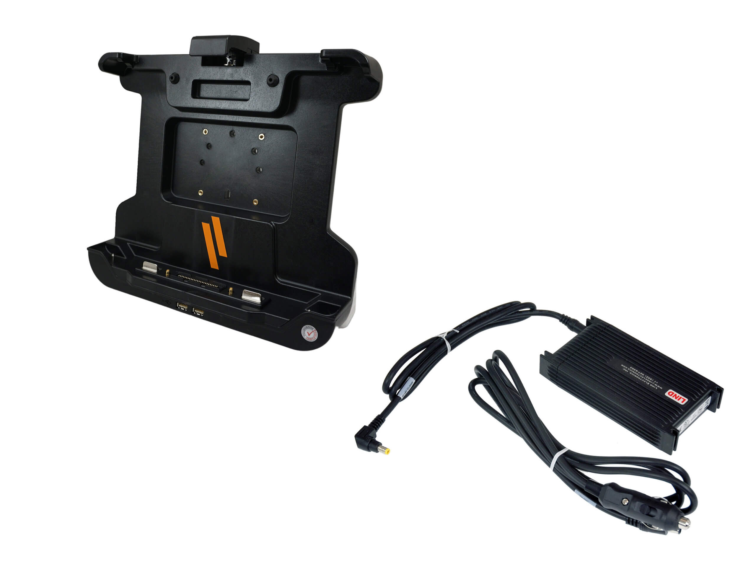 Docking Station For Panasonic TOUGHBOOK 33 Tablet with Advanced Port Replication & Dual Pass-Thru Antenna Connections & LIND Power Supply