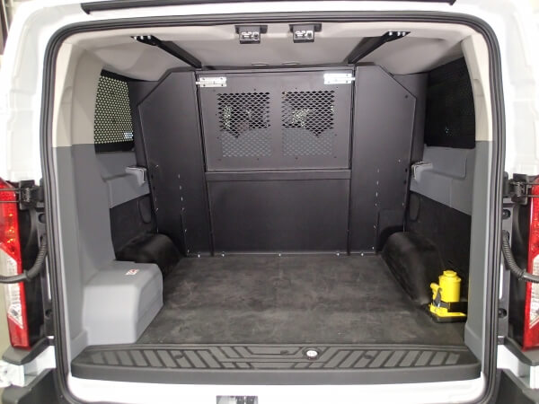 Rear Partition Filler Panel Mount Kit For 2015-2024 Ford Transit Low Roof, 130″ WB, 8 Passenger Window Van