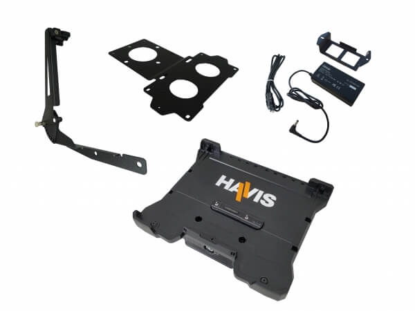 Package – Docking Station and Screen Support, Power Supply and Accessory Bracket for Getac B360 and B360 Pro Laptops