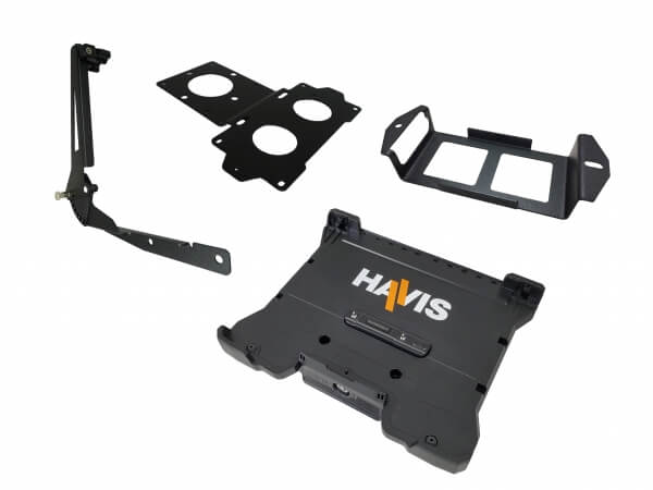 Package – Docking Station For Getac B360 and B360 Pro Laptops With Power Supply Mounting Brackets & Screen Support