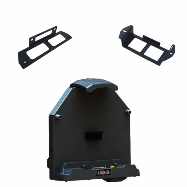 Package – Docking Station For Getac A140 Rugged Tablet With Triple Pass-Thru Antenna Connections & Power Supply Mounting Bracket