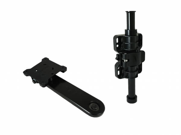 Package – Swivel Arm & Side Pole Mounts With 6″ Base