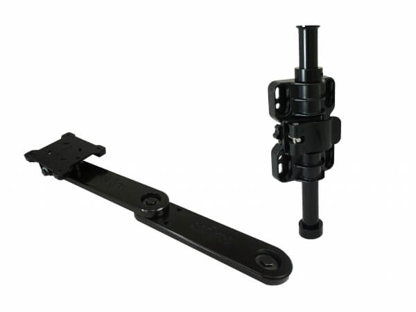 Package – Swivel Arm & Side Pole Mounts With 6″ Base, 6″ Extension