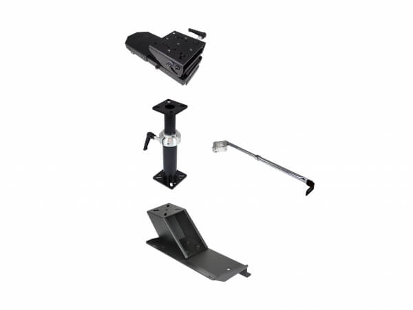 Premium Pedestal Mount Package for 1999-2016 Ford F-250 – F-550 & 2011-2024 F-650, F-750 Chassis Cab