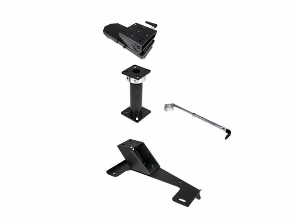 Premium Pedestal Mount Package For 2011-2023 Dodge Charger, 2014-2020 AWD Charger & Chrysler 300