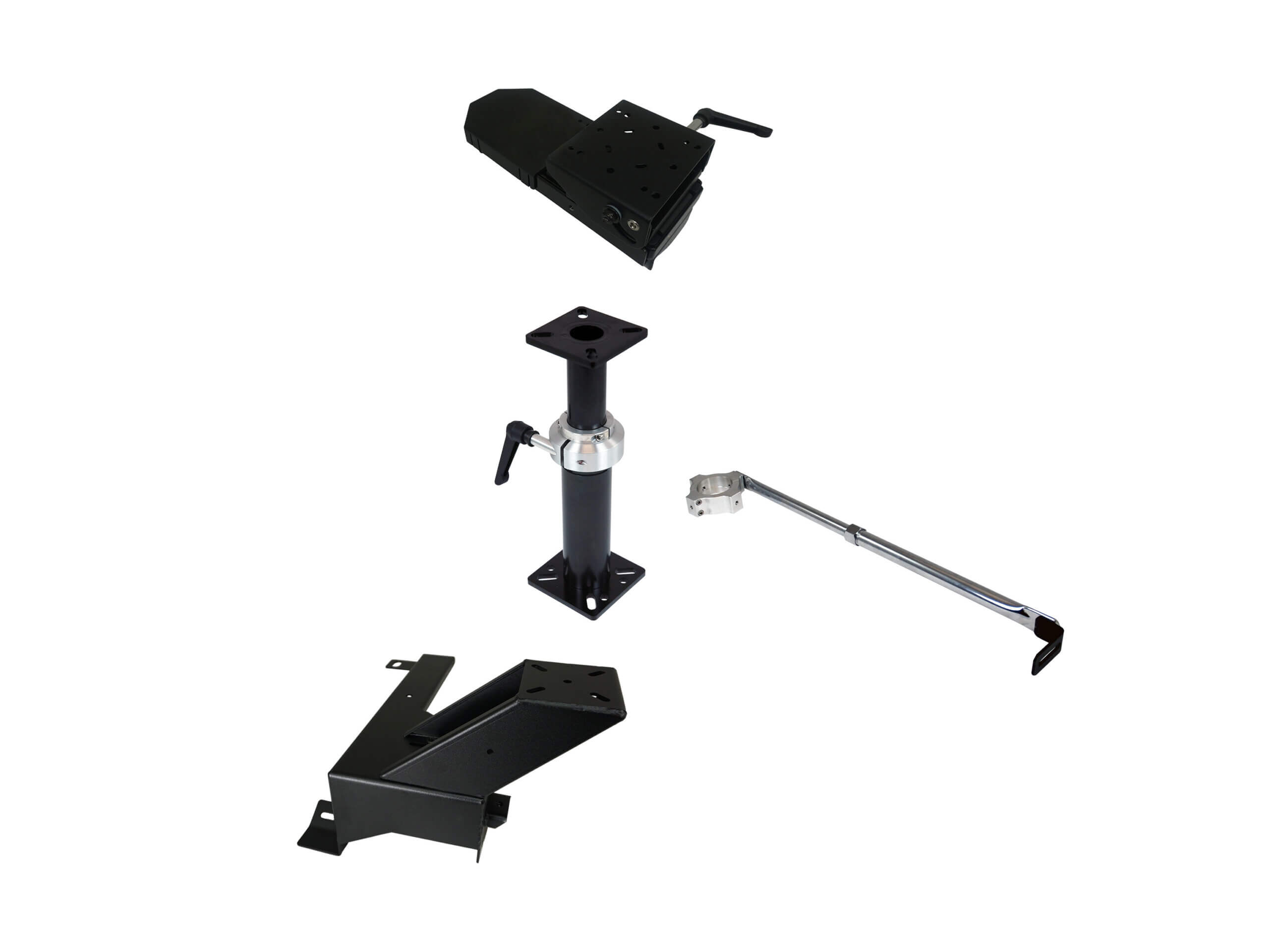 Premium Pedestal Mount Package for 2004-2022 Freightliner M2 106/112 with bucket seats
