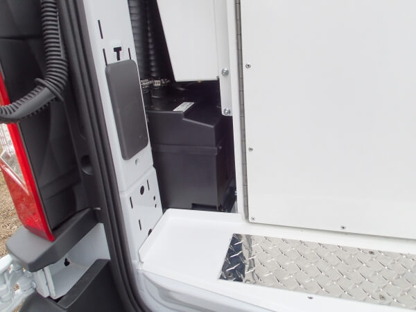 Ford TransitDISCONTINUED – Prisoner Transport HVAC Option with OEM AC Prep Package (62C)