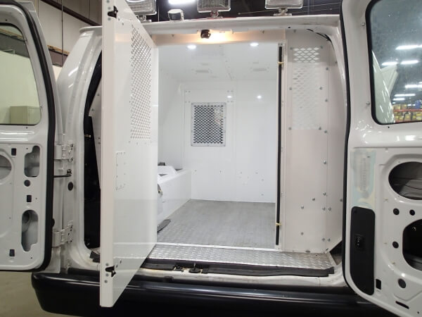 Prisoner Transport Insert For 2007-2024 Chevrolet Express G-Series 2500/3500 Standard Length 135″ WB Cargo Van