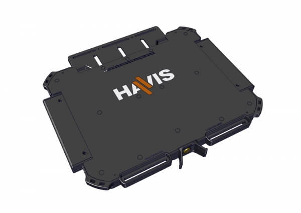 BASE ONLY, Universal Rugged Cradle, for approximately 11″-14″ Computing Devices