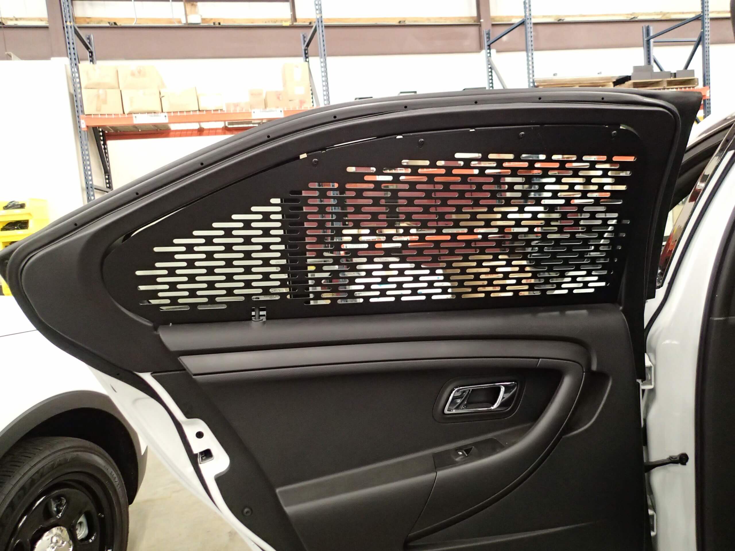 DISCONTINUED – 2013-2019 Ford Interceptor Sedan Window guard interior for 2 windows