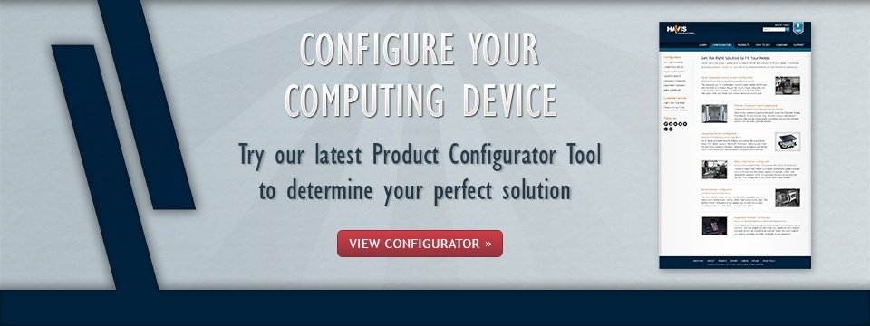 New Havis Configurator Helps Find Mobile Computing Device Solutions