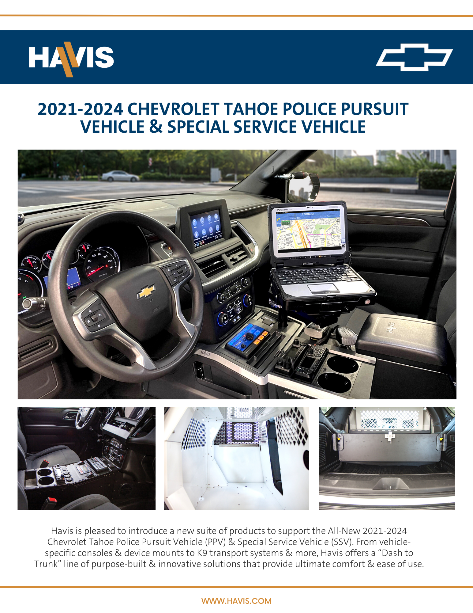 2021-2024 Chevrolet Tahoe PPV Sales Sheet & SSV