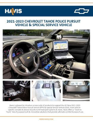 2021-2023 Chevrolet Tahoe PPV Sales Sheet & SSV
