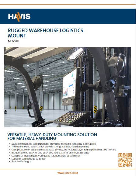 Rugged Warehouse Logistics Mount Sales Sheet