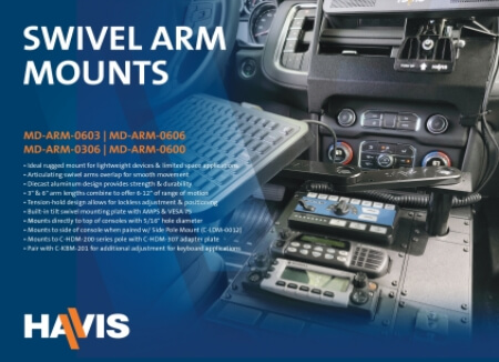 Swivel Arm Mounts Sales Sheet