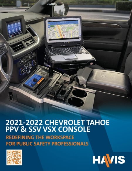 2021 Chevrolet Tahoe VSX Console Sales Sheet