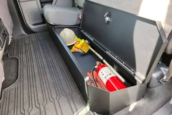 Lockable Under-Seat Storage Box