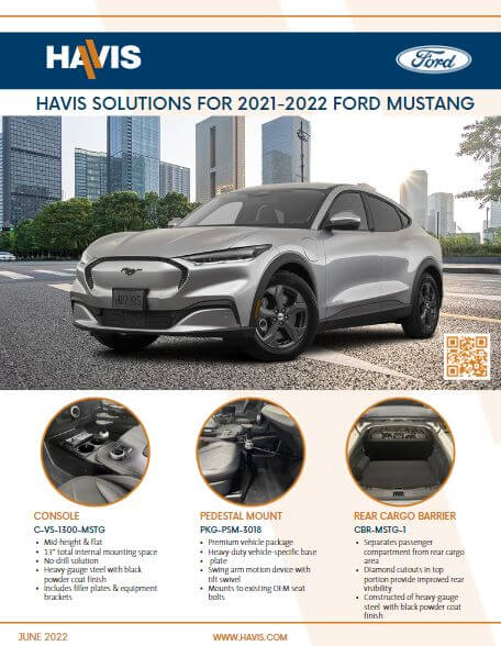 2021-2022 Ford Mustang Mach-E Sales Sheet