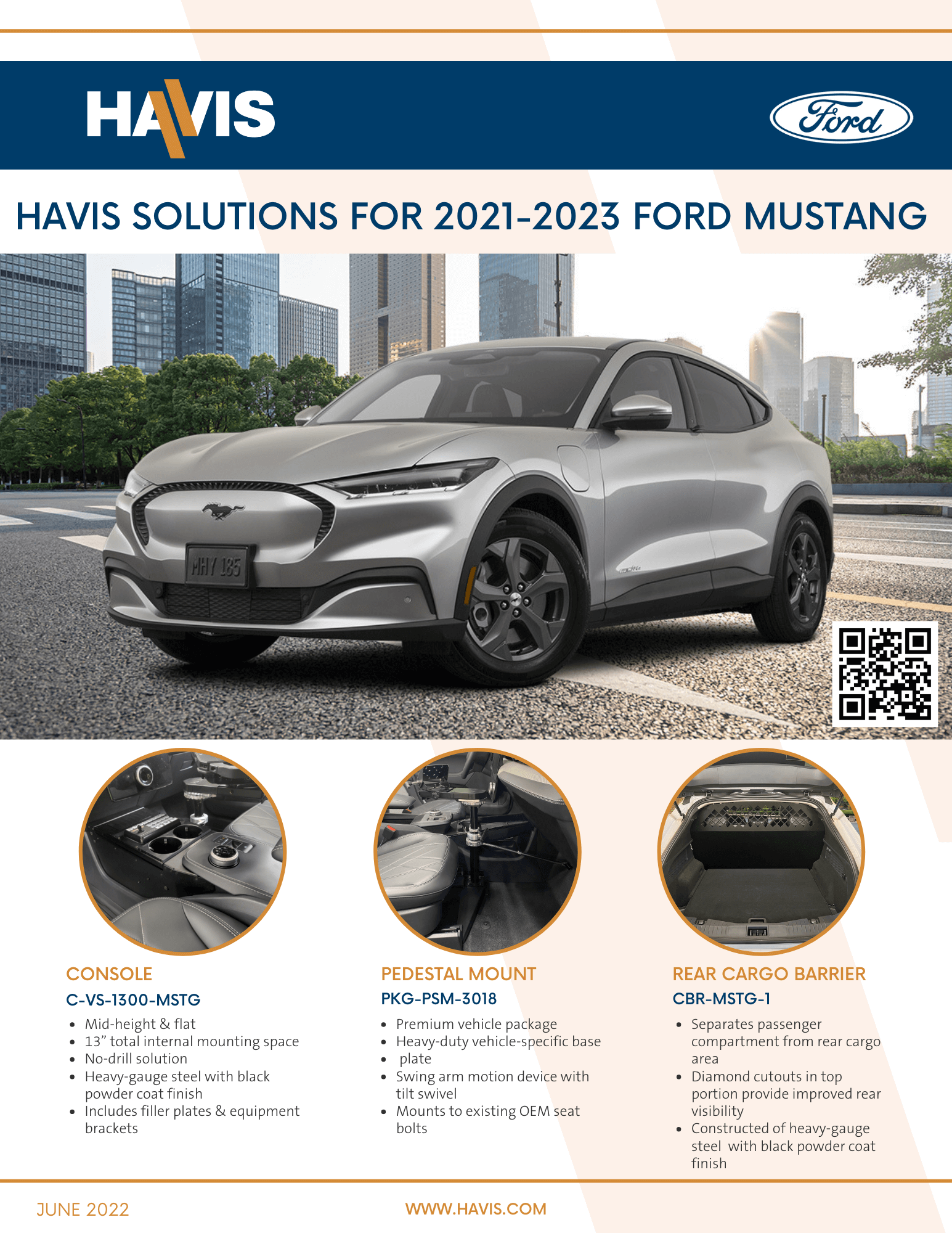 2021-2023 Ford Mustang Mach-E Sales Sheet