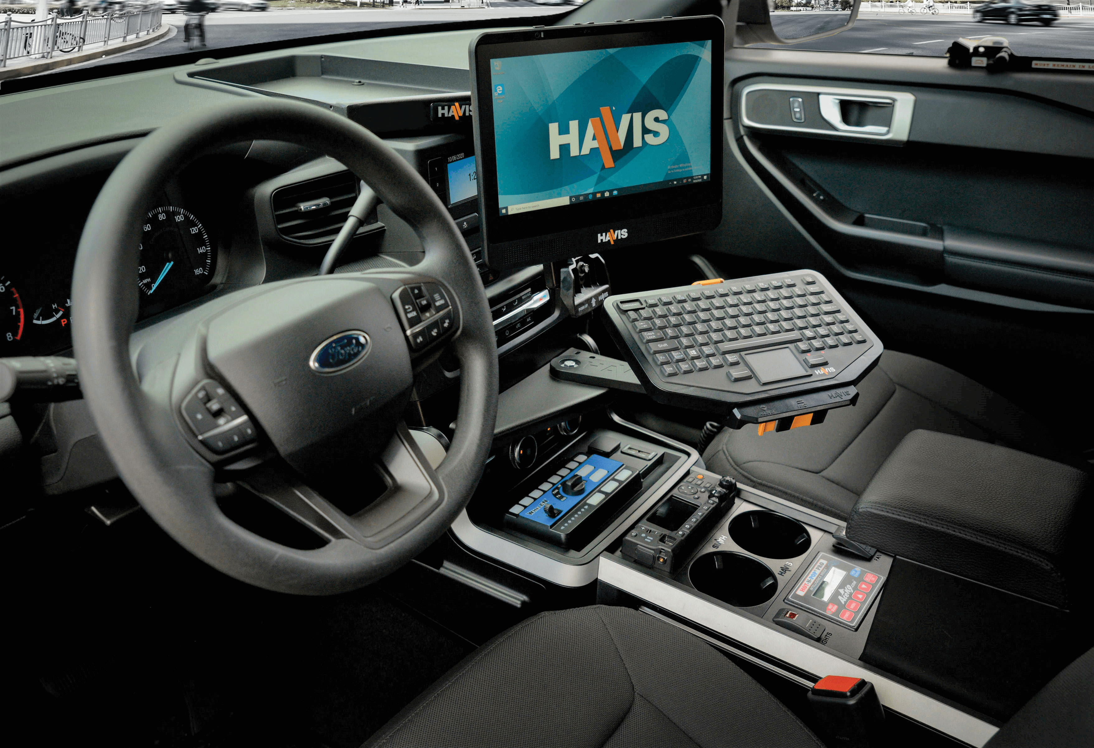 Havis VSX Console for Ford Interceptor