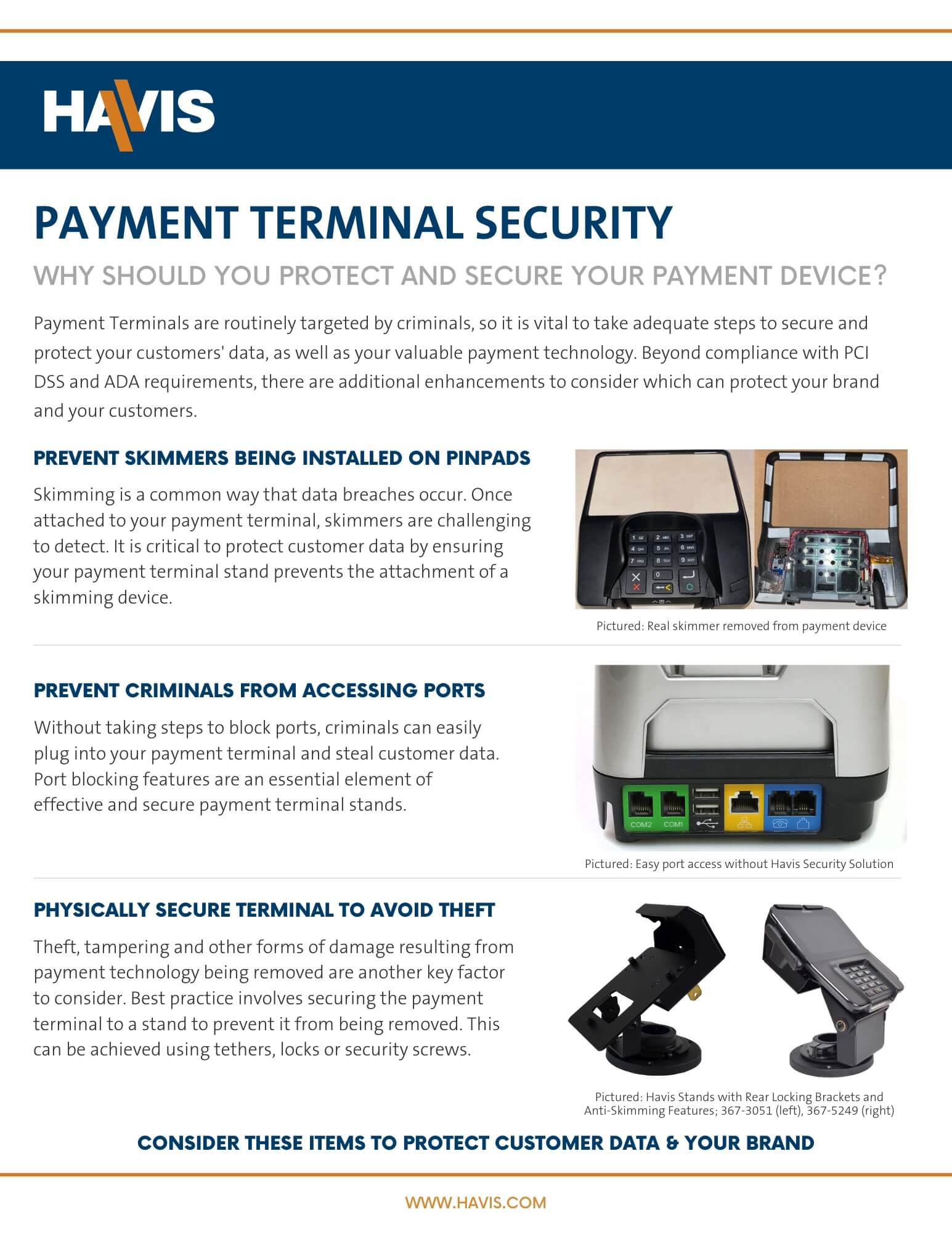 Payment Terminal Security – Information Sheet
