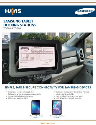 Samsung Tablet Sales Sheet