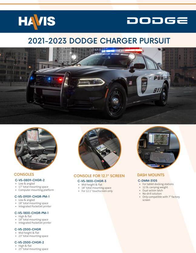 2021-2023 Dodge Charger Solutions Brochure