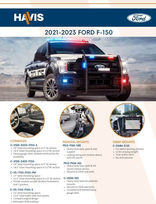F-150 Public Safety Sales Sheet