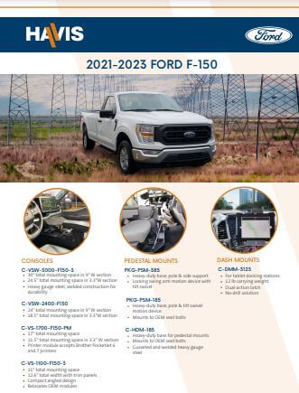 F-150 Work Truck Sales Sheet
