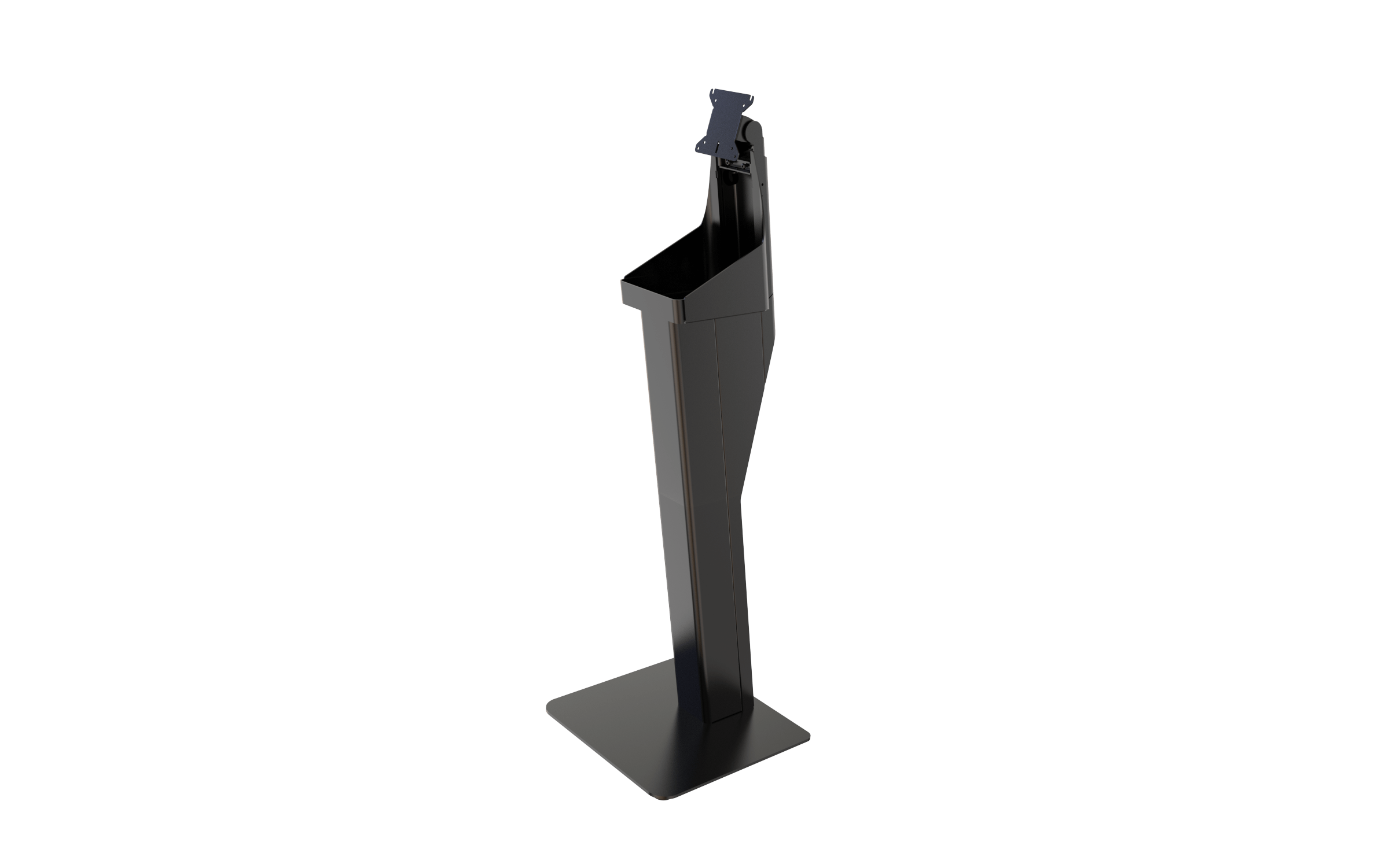 Pedestal Self-Checkout with Free Standing Base