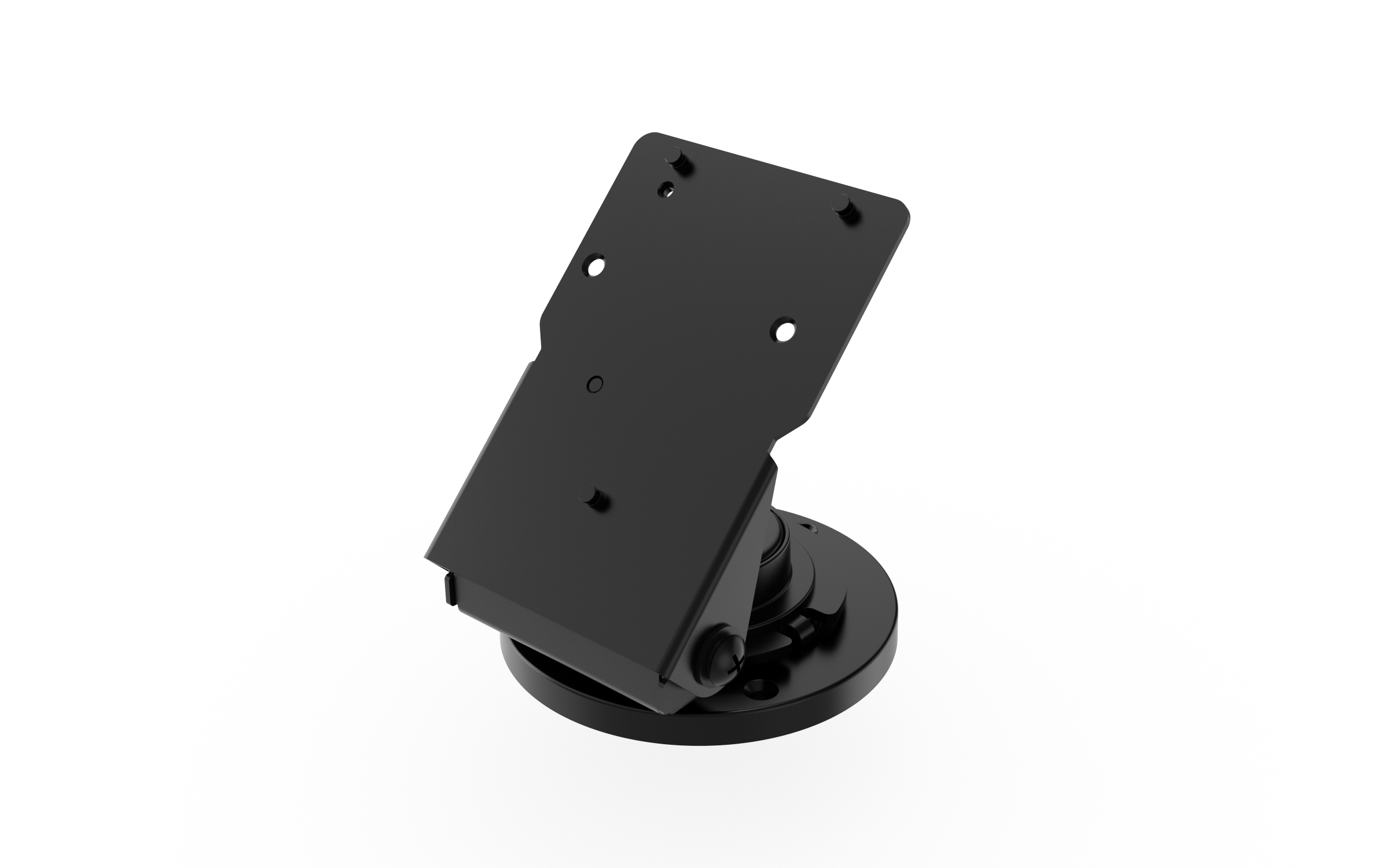 Round Base Metal Stand for Verifone M400 Payment Terminals