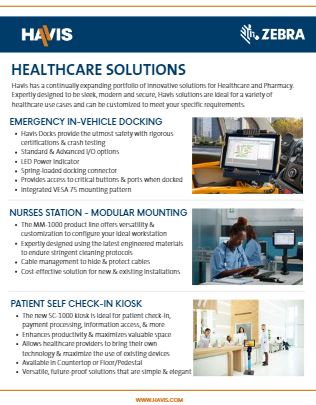 Zebra Healthcare Solutions Sales Sheet